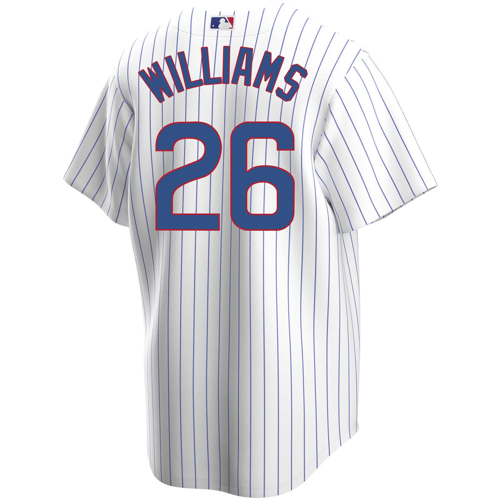 Billy Williams Chicago Cubs Home Pinstripe Men Replica Jersey product image 2, provided for visual reference and product