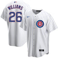 Billy Williams Chicago Cubs Home Pinstripe Men Replica Jersey product image 1, provided for visual reference and product