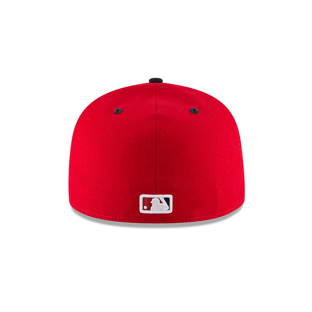 Washington Nationals MLB New Era Men Red/Navy 59Fifty Authentic Collection On Field Fitted Hat product image 5, provided for