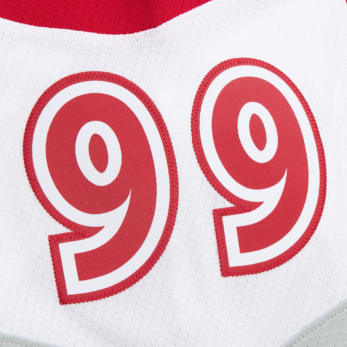 Wayne Gretzky NHL Mitchell & Ness Men Scarlet 1999 All Star Game Blue Line Authentic Jersey product image 3, provided for