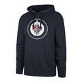 Winnipeg Jets NHL 47 Brand Men Navy Imprint Headline Pullover Hoodie product image 1, provided for visual reference and
