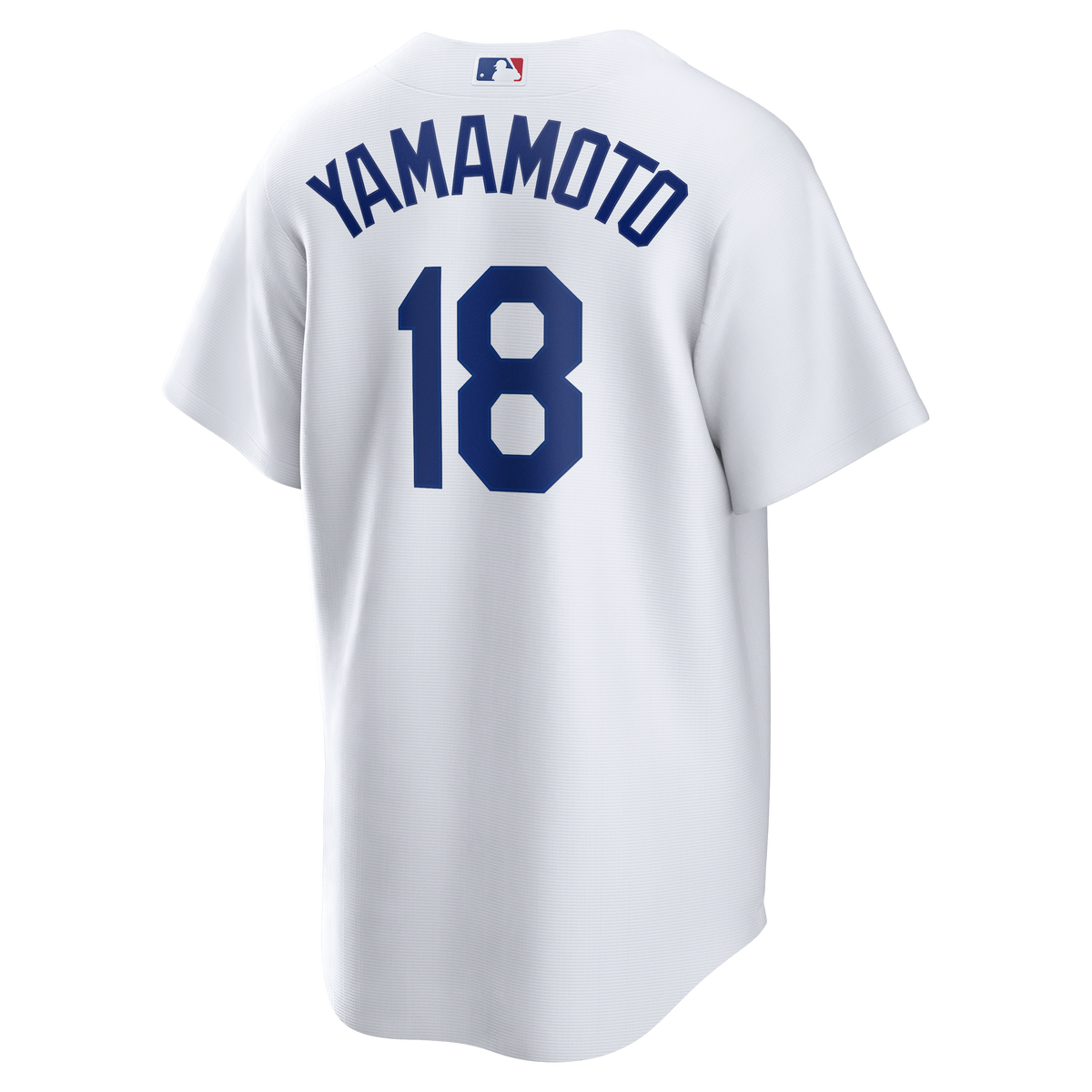 Yoshinobu Yamamoto Los Angeles Dodgers MLB Nike Men White Home Replica Jersey product image 1, provided for visual reference
