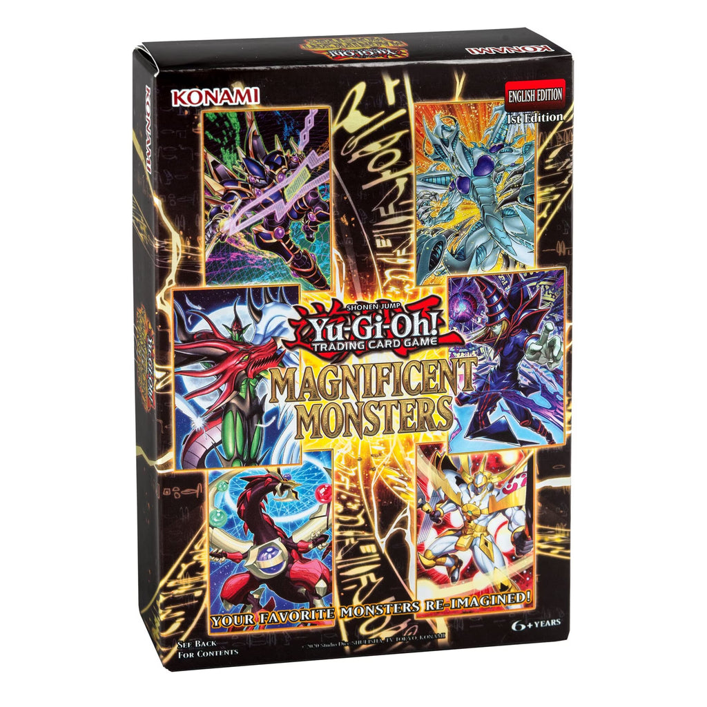 Yu-Gi-Oh Konami Magnificent Monsters Box Trading Card Game product image 1, provided for visual reference and product detail