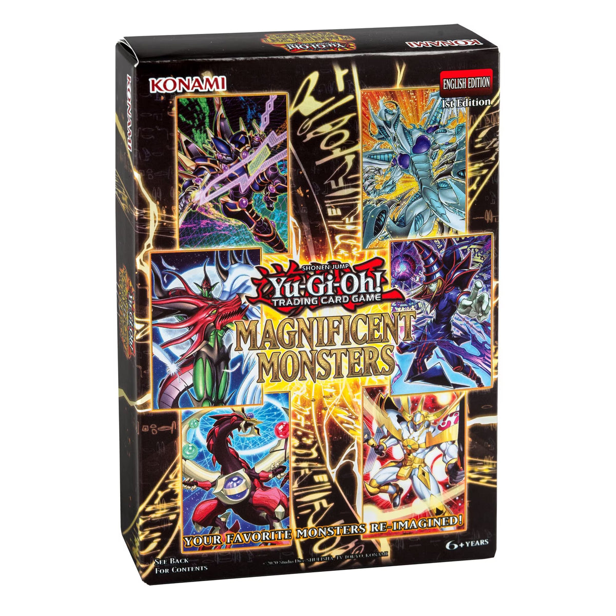 Yu-Gi-Oh Konami Magnificent Monsters Box Trading Card Game product image 1, provided for visual reference and product detail