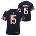 Rome Odunze Chicago Bears Navy Game Replica Youth Jersey product image 1, provided for visual reference and product detail