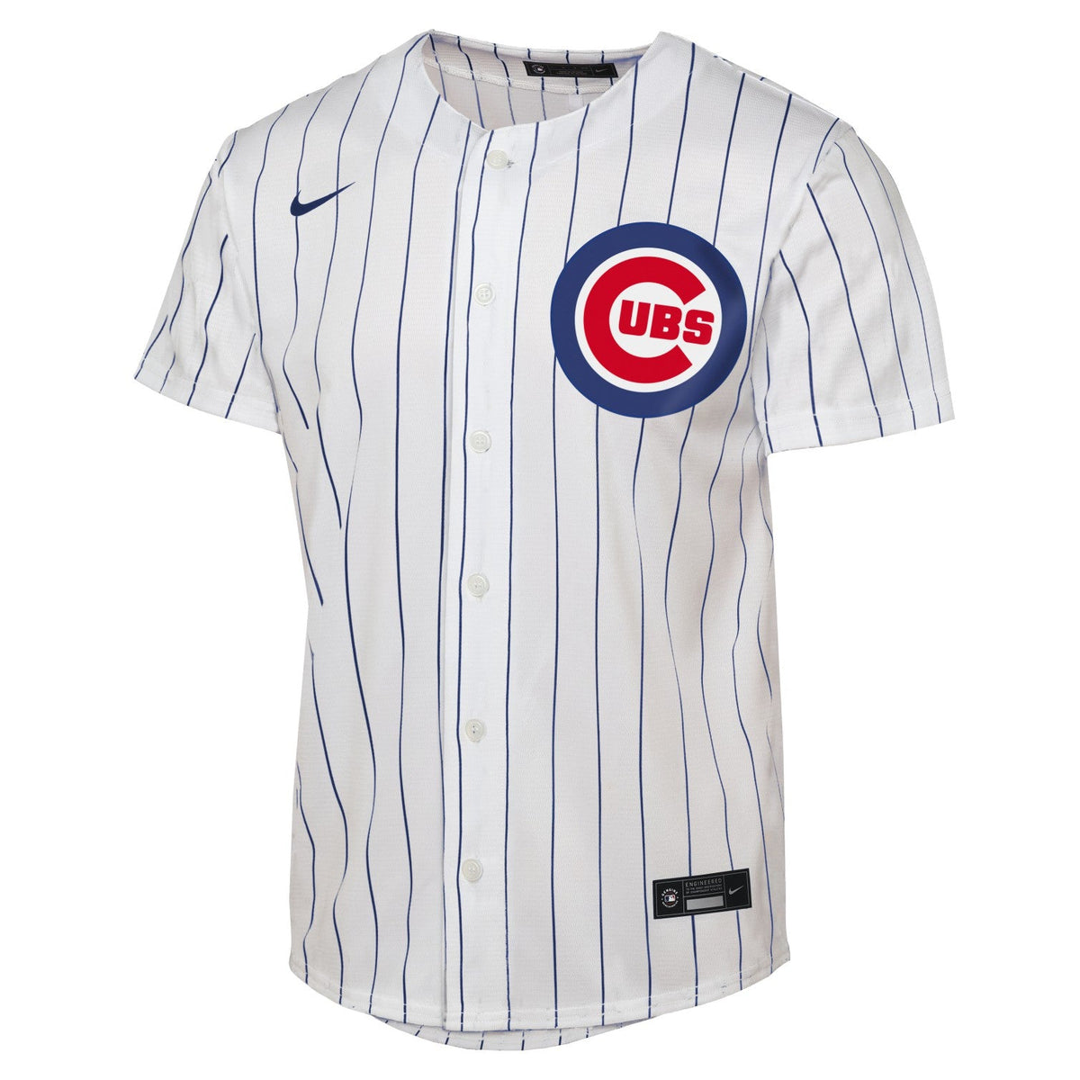 Pete Crow-Armstrong Chicago Cubs Nike Toddler Home Pinstripe Game Jersey product image 3, provided for visual reference and