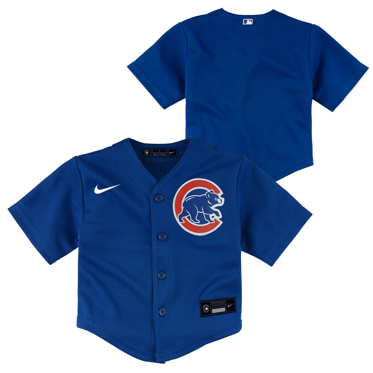 Chicago Cubs Nike Toddler Royal Alternate Jersey product image 1, provided for visual reference and product detail review