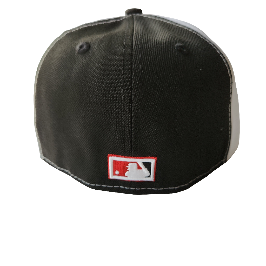 Montreal Expos MLB New Era Men Red/White 59Fifty Cooperstown Fitted Hat product image 3, provided for visual reference and