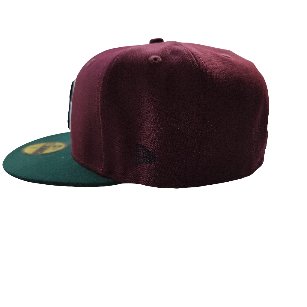 Montreal Expos MLB New Era Men Maroon/Green 59Fifty 1982 All Star Game Cooperstown Fitted Hat product image 5, provided for