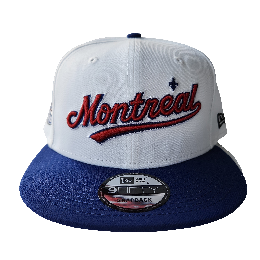 Montreal Expos MLB New Era Men White 9Fifty 35th Anniversary Cooperstown Snapback product image 2, provided for visual