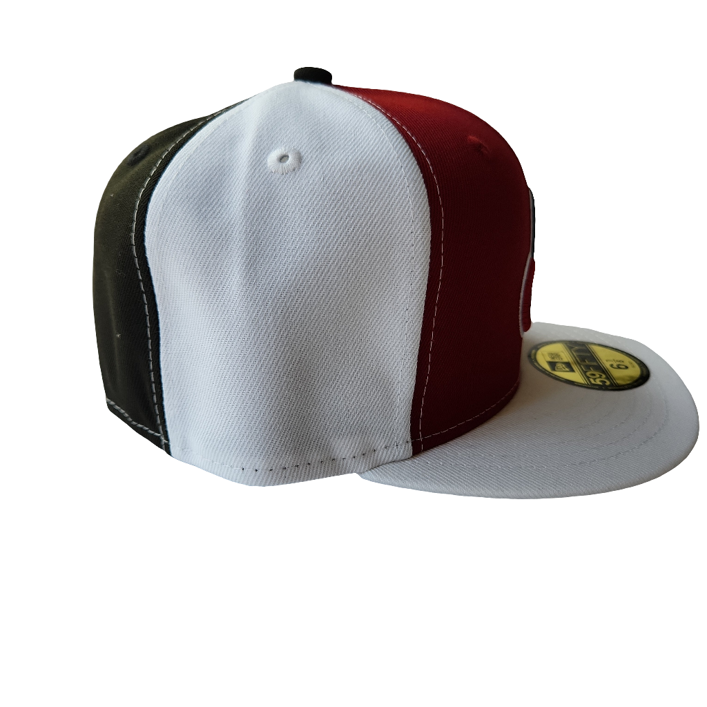 Montreal Expos MLB New Era Men Red/White 59Fifty Cooperstown Fitted Hat product image 4, provided for visual reference and