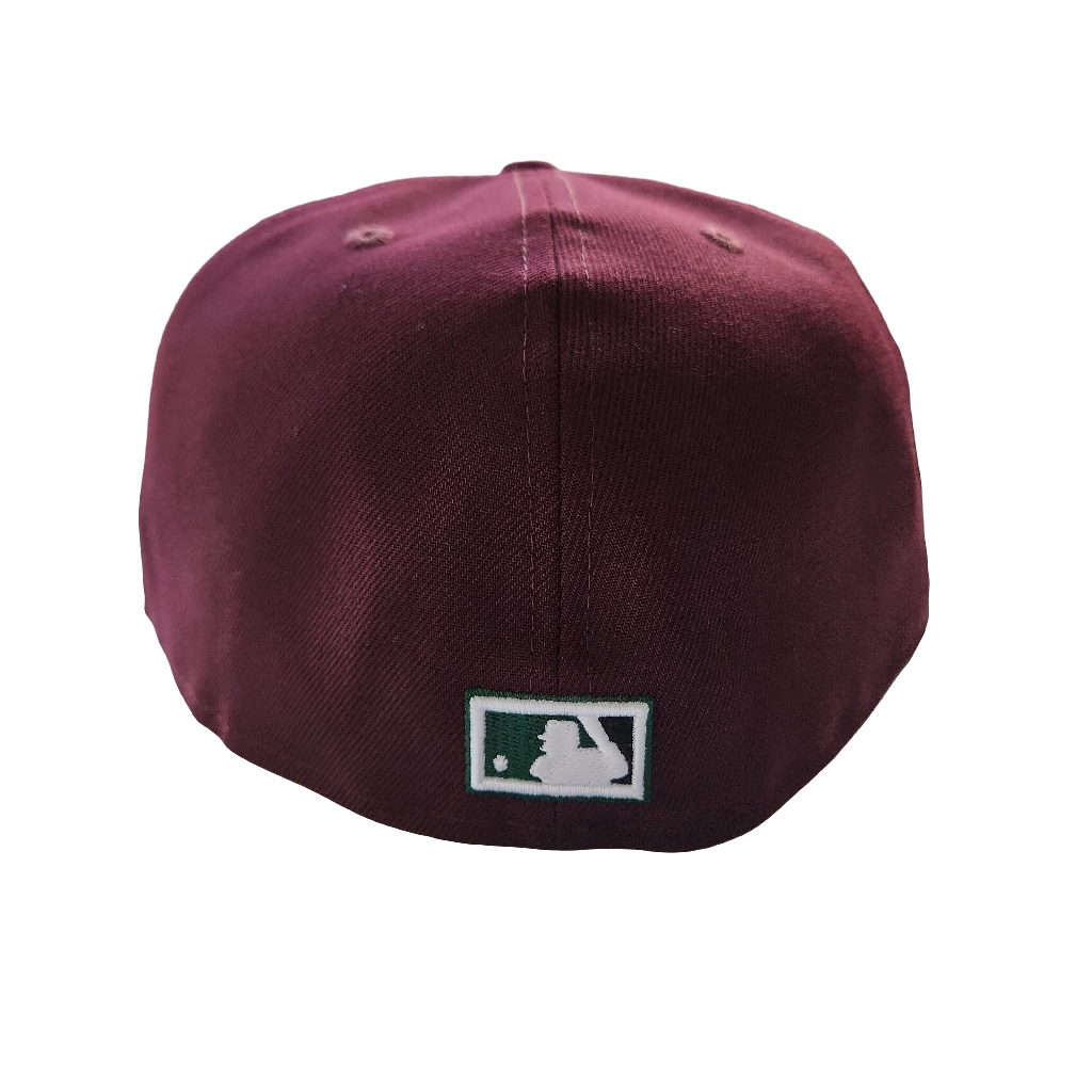 Montreal Expos MLB New Era Men Maroon/Green 59Fifty 1982 All Star Game Cooperstown Fitted Hat product image 6, provided for