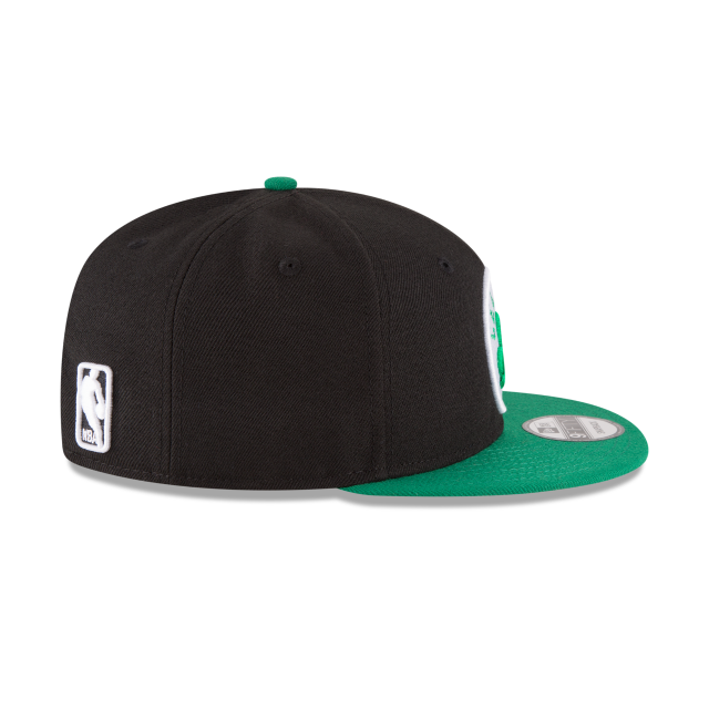 Boston Celtics NBA New Era Men Black/Green 9Fifty Two Tone Snapback product image 6, provided for visual reference and