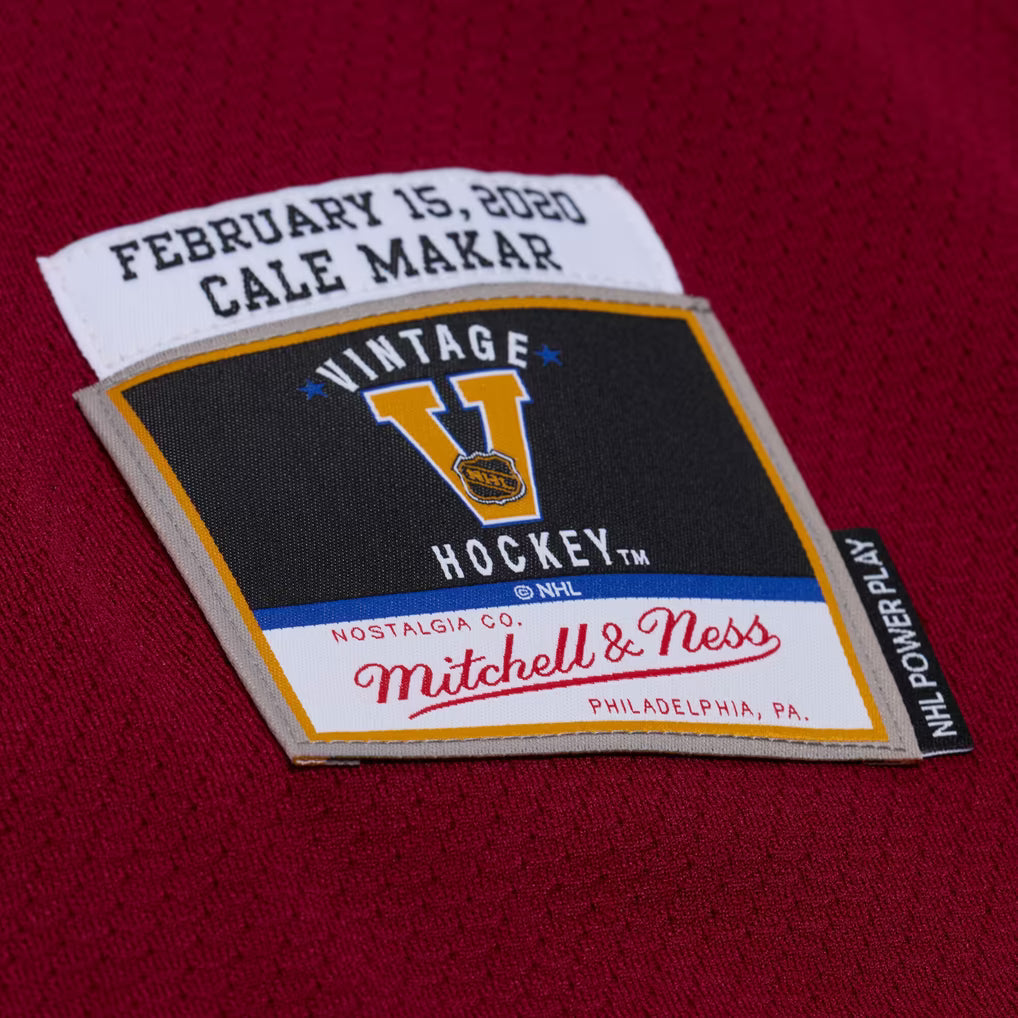 Cale Makar Colorado Avalanche NHL Mitchell & Ness Men Blue/Burgundy 2020 Stadium Series Power Play Jersey product image 3,