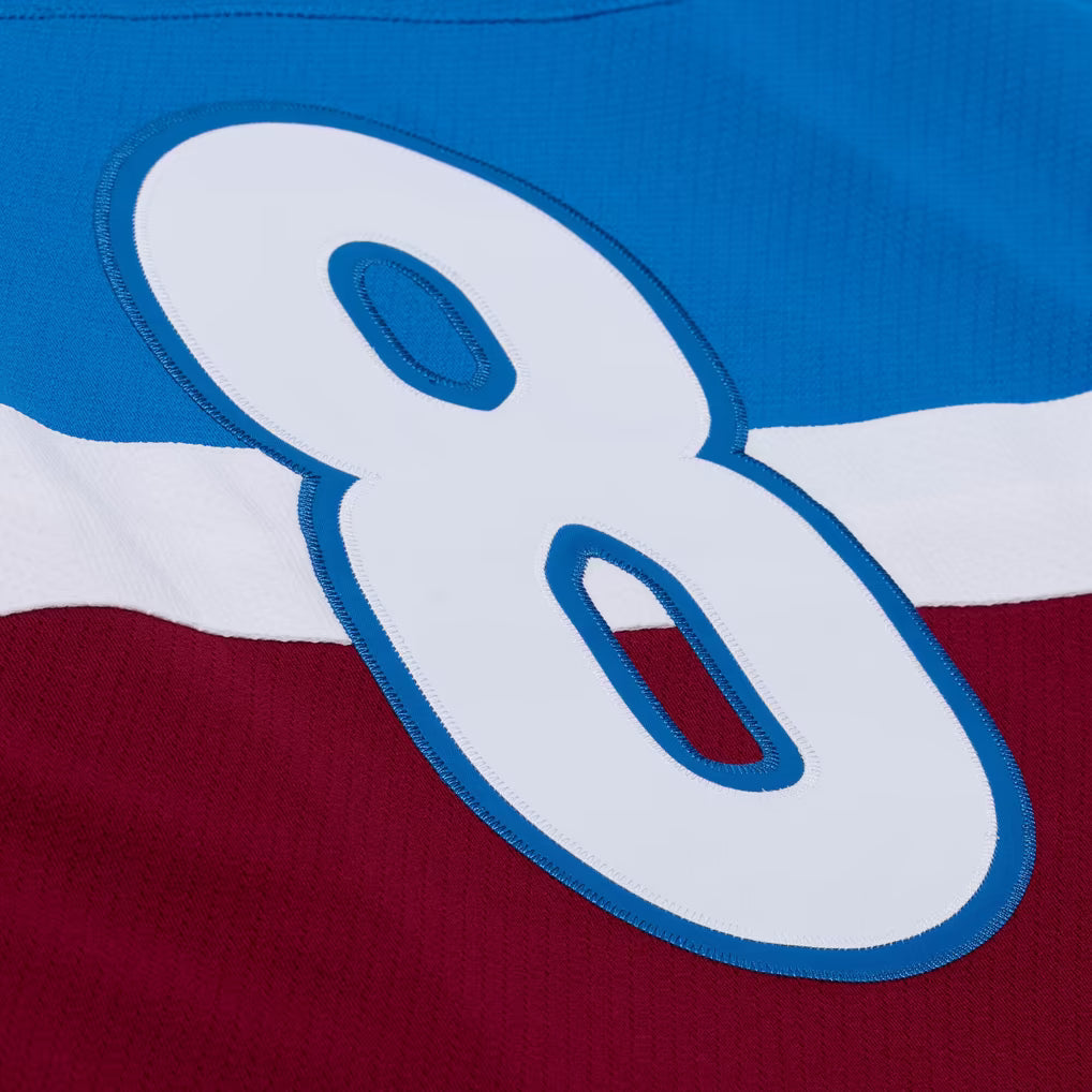 Cale Makar Colorado Avalanche NHL Mitchell & Ness Men Blue/Burgundy 2020 Stadium Series Power Play Jersey product image 5,