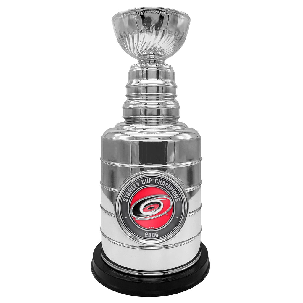 Carolina Hurricanes NHL TSV 8" Stanley Cup Champions Replica Trophy product image 1, provided for visual reference and