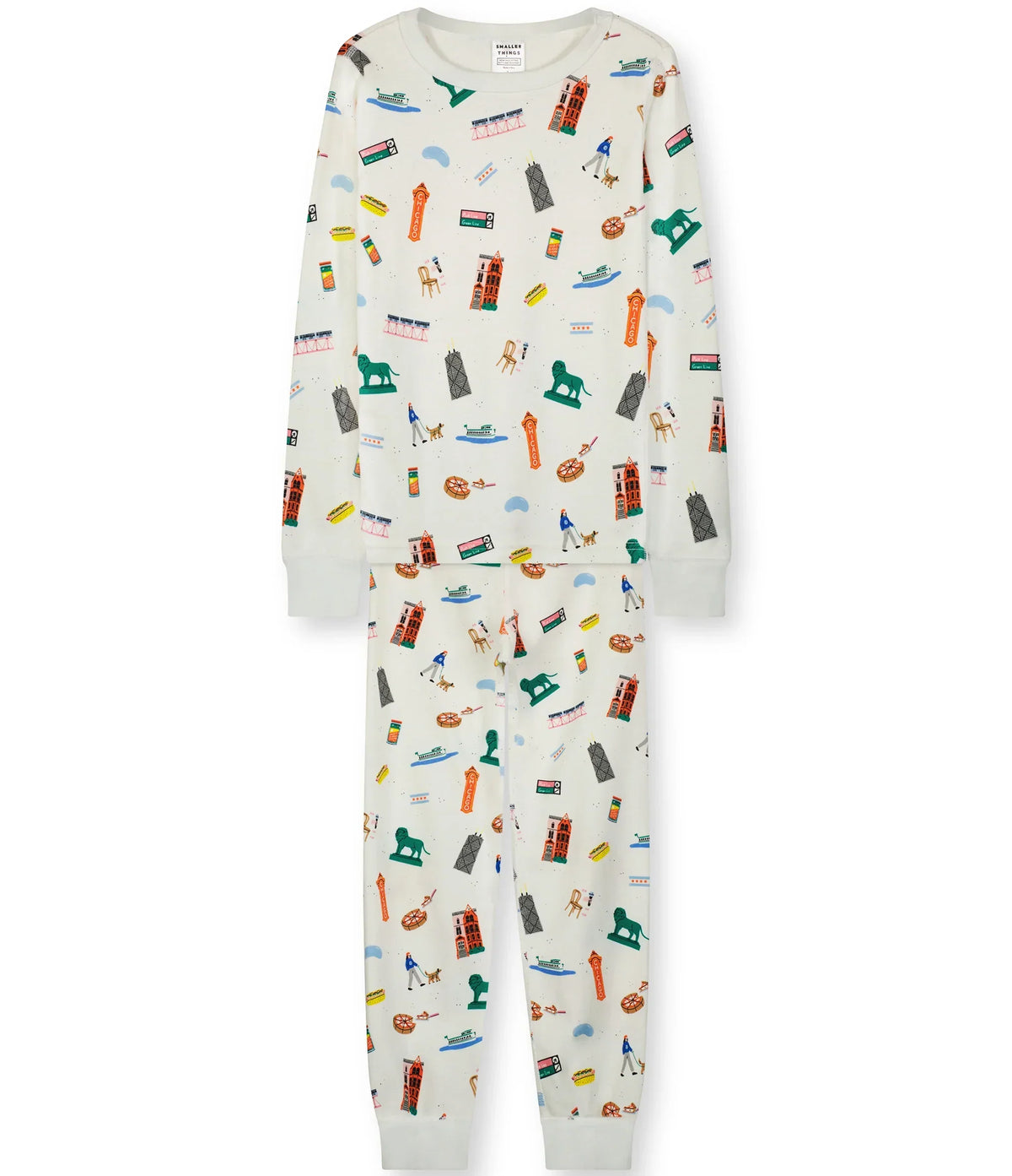 Chicago Adult Goodnight Pajamas product image 2, provided for visual reference and product detail review