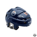 Connor McDavid Edmonton Oilers NHL CCM Navy Autographed Authentic HTV08 Helmet product image 1, provided for visual