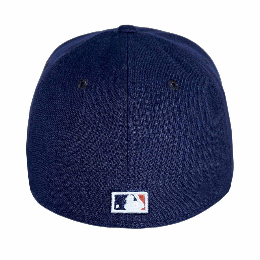 Chicago Cubs New Era 39THIRTY Navy 1914 Flex-Fit Hat product image 3, provided for visual reference and product detail review