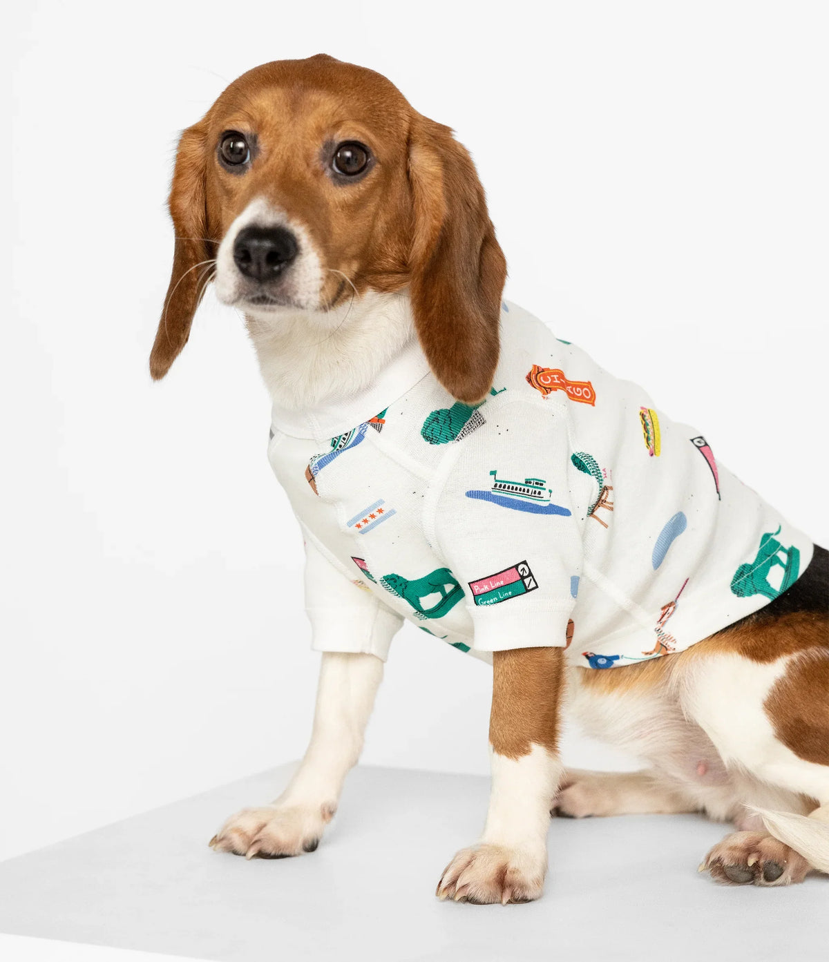Chicago Goodnight Pet Pajamas product image 4, provided for visual reference and product detail review