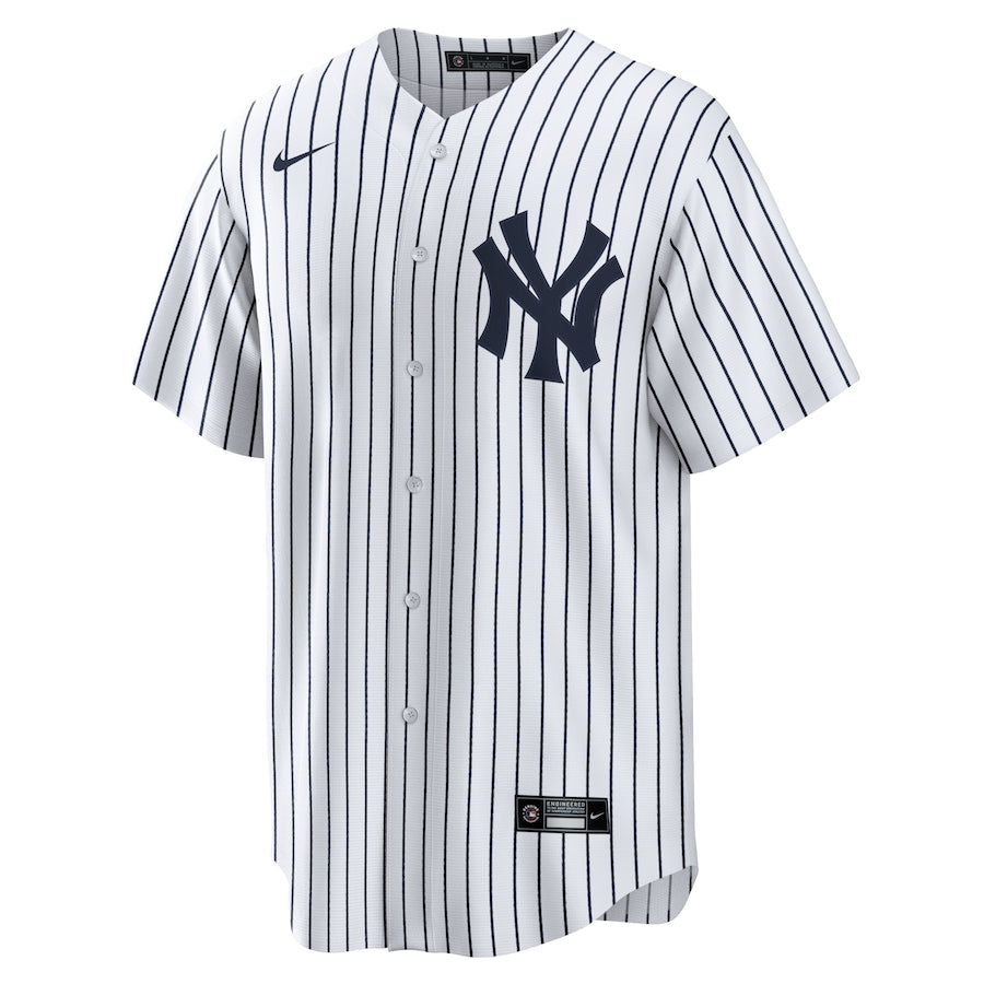 Derek Jeter New York Yankees MLB Nike Men White Replica Jersey product image 2, provided for visual reference and product