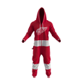 Detroit Red Wings NHL Hockey Sockey Men Red Team Uniform Onesie product image 1, provided for visual reference and product
