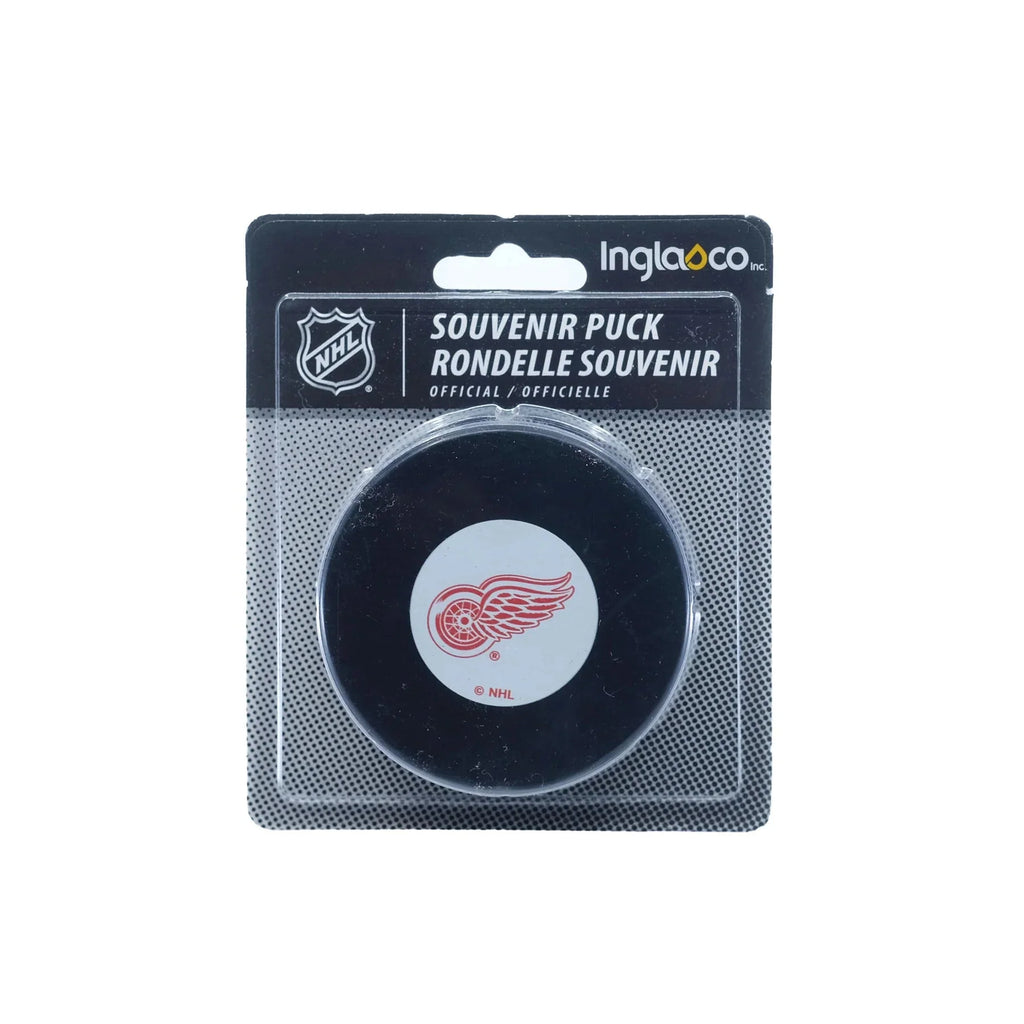 Detroit Red Wings NHL Inglasco Vintage Souvenirs Hockey Puck product image 1, provided for visual reference and product