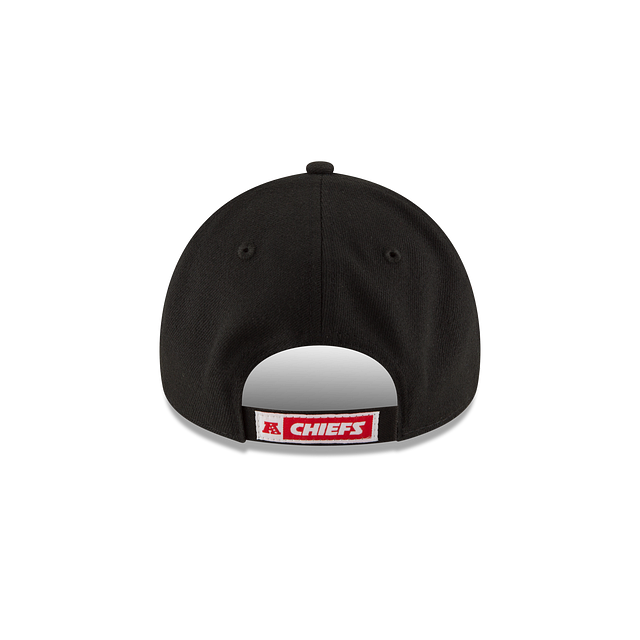 Kansas City Chiefs NFL New Era Men Black 9Forty The League Adjustable Hat product image 2, provided for visual reference and