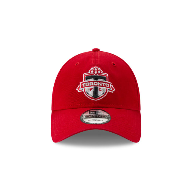 Toronto FC MLS New Era Men Red 9Twenty Adjustable Hat product image 3, provided for visual reference and product detail