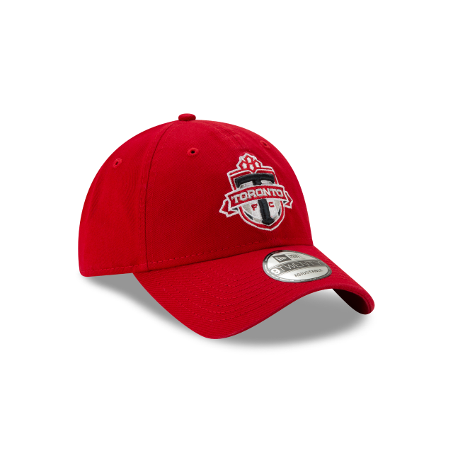 Toronto FC MLS New Era Men Red 9Twenty Adjustable Hat product image 4, provided for visual reference and product detail