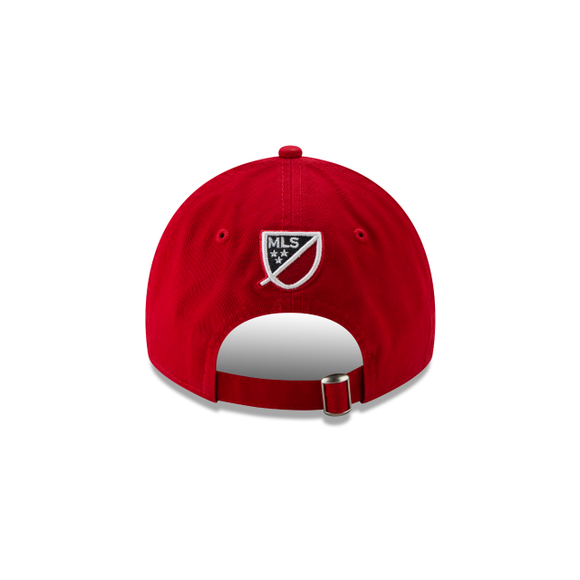 Toronto FC MLS New Era Men Red 9Twenty Adjustable Hat product image 2, provided for visual reference and product detail