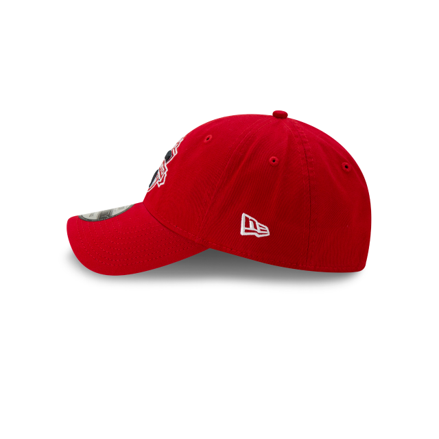 Toronto FC MLS New Era Men Red 9Twenty Adjustable Hat product image 6, provided for visual reference and product detail