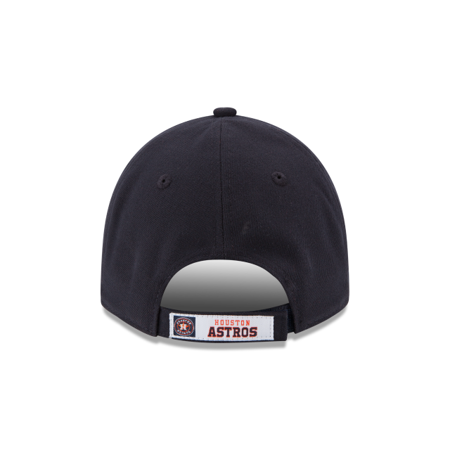 Houston Astros MLB New Era Men Navy Orange 9Forty The League Adjustable Hat product image 2, provided for visual reference