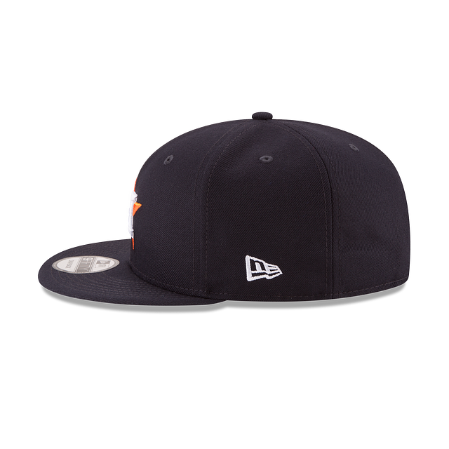 Houston Astros MLB New Era Men 9Fifty Dark Blue Basic Snapback product image 3, provided for visual reference and product