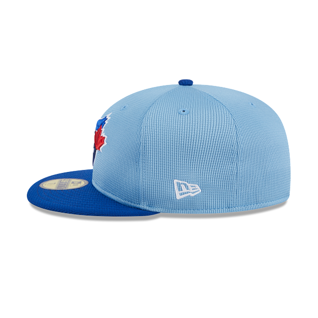 Toronto Blue Jays MLB New Era Men Light Blue 59Fifty Authentic Collection On Field 2024 BP Fitted Hat product image 5,
