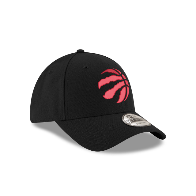 Toronto Raptors NBA New Era Men Black 9Forty The League Adjustable Hat product image 4, provided for visual reference and