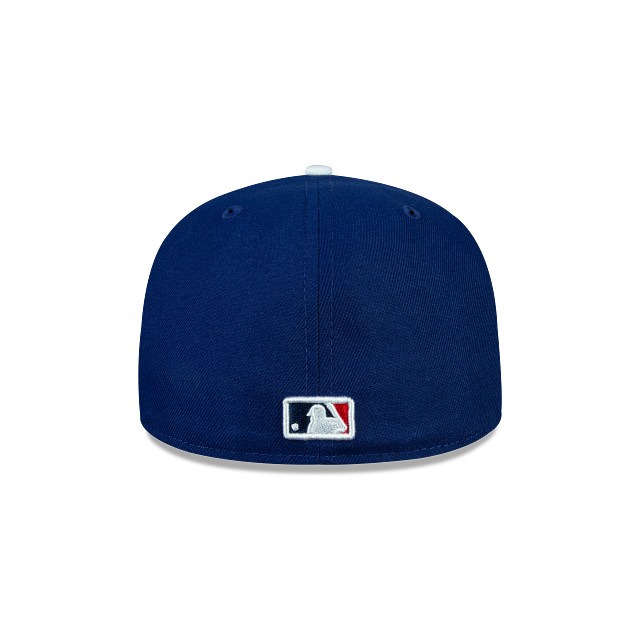 Los Angeles Dodgers MLB New Era Men Royal 59Fifty Authentic Collection On Field Fitted Hat product image 2, provided for