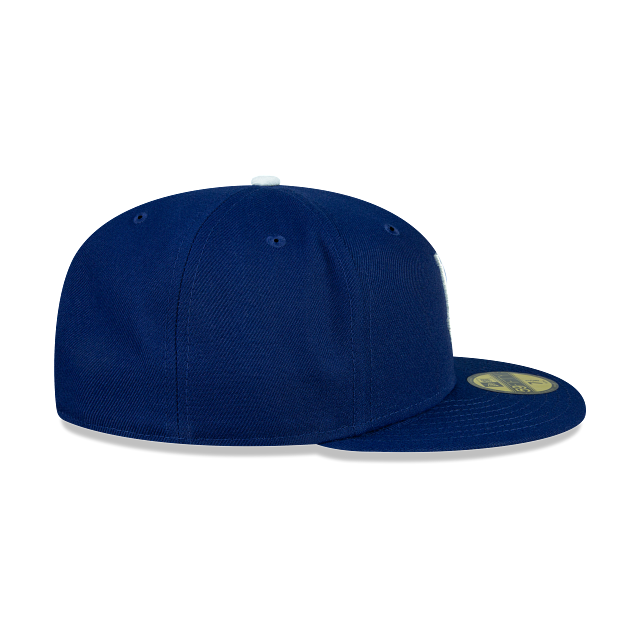 Los Angeles Dodgers MLB New Era Men Royal 59Fifty Authentic Collection On Field Fitted Hat product image 3, provided for