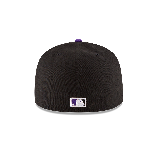 Colorado Rockies MLB New Era Men Black Purple 59Fifty Authentic Collection On Field Alternate Fitted Hat product image 2,