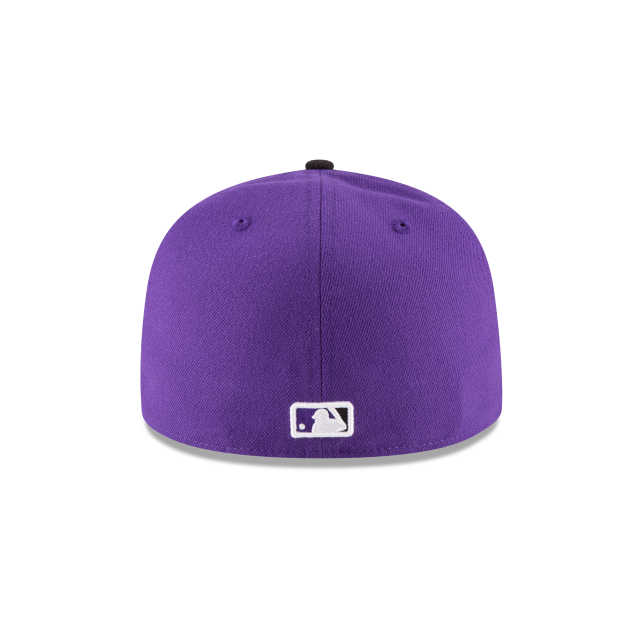 Colorado Rockies MLB New Era Men Purple 59Fifty Authentic Collection On Field Alternate Fitted Hat product image 2, provided