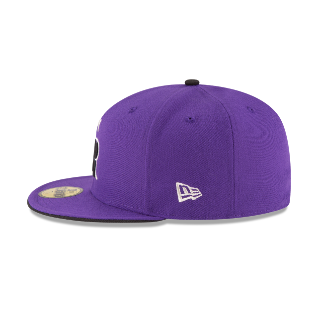 Colorado Rockies MLB New Era Men Purple 59Fifty Authentic Collection On Field Alternate Fitted Hat product image 5, provided