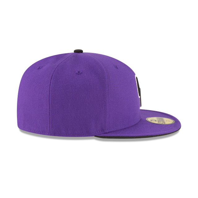 Colorado Rockies MLB New Era Men Purple 59Fifty Authentic Collection On Field Alternate Fitted Hat product image 6, provided