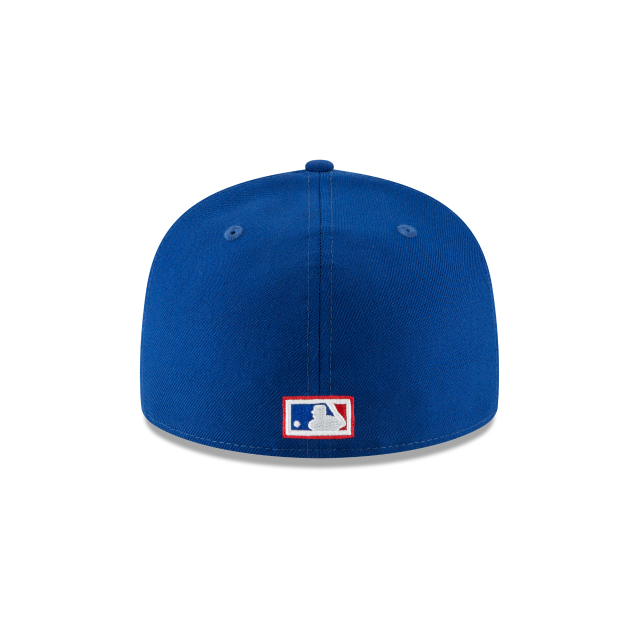 Atlanta Braves MLB New Era Men Royal 59Fifty Cooperstown 1972 Wool Fitted Hat product image 2, provided for visual reference