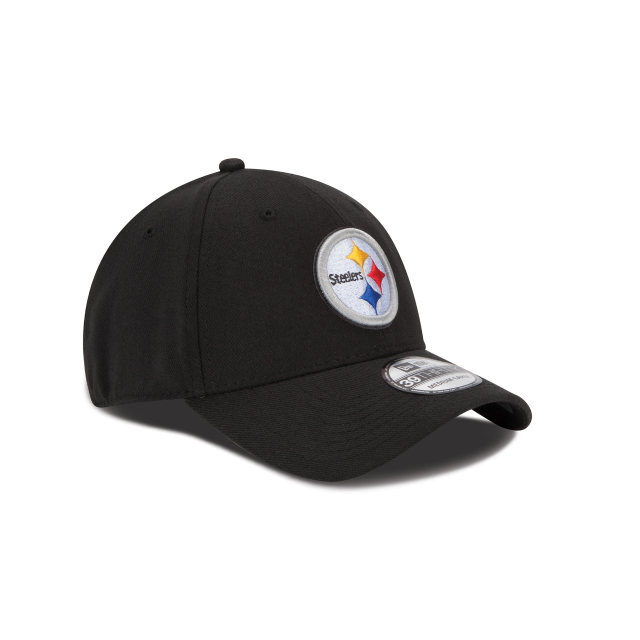 Pittsburgh Steelers NFL New Era Men Black 39Thirty Team Classic Stretch Fit Hat product image 4, provided for visual