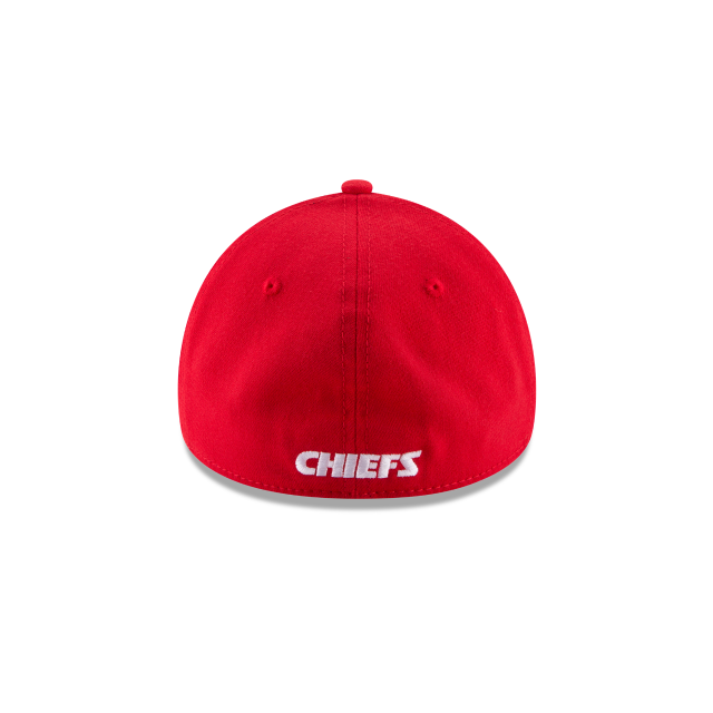Kansas City Chiefs NFL New Era Men Red 39Thirty Team Classic Stretch Fit Hat product image 2, provided for visual reference