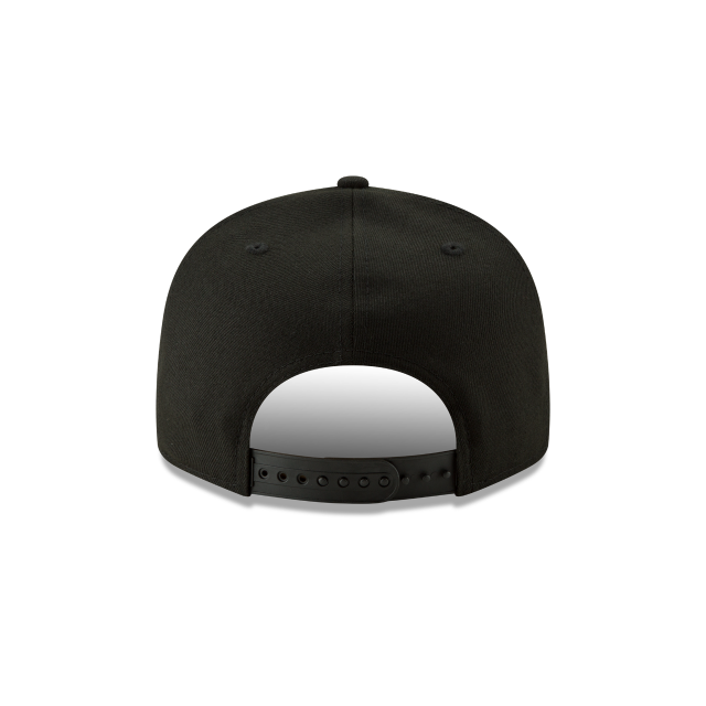 San Francisco 49ers NFL New Era Men Black On Black 9Fifty Basic Snapback product image 2, provided for visual reference and