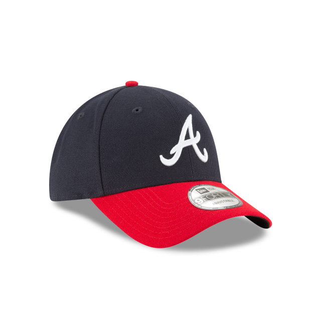 Atlanta Braves MLB New Era Men Navy Red 9Forty League Alternate Adjustable Hat product image 6, provided for visual