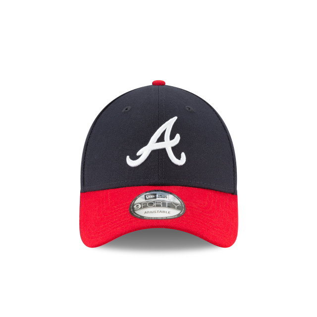 Atlanta Braves MLB New Era Men Navy Red 9Forty League Alternate Adjustable Hat product image 5, provided for visual