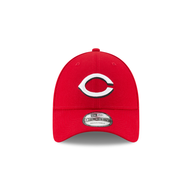 Cincinnati Reds MLB New Era Youth Red 9Forty League Adjustable Hat product image 5, provided for visual reference and