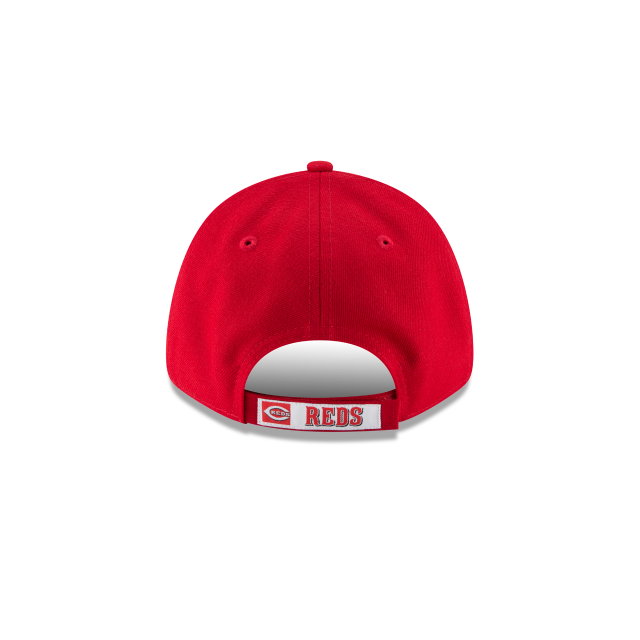 Cincinnati Reds MLB New Era Youth Red 9Forty League Adjustable Hat product image 2, provided for visual reference and